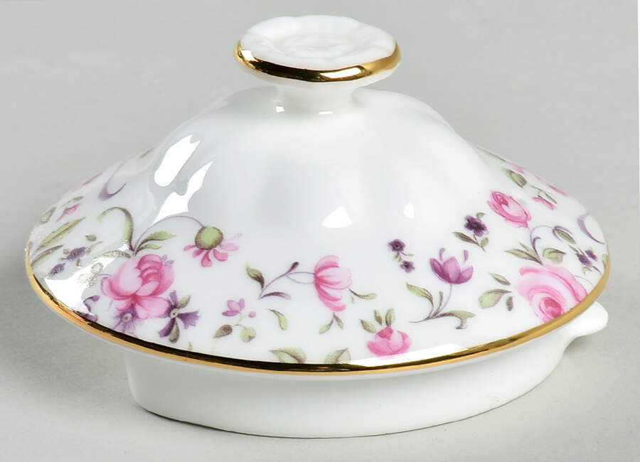 Rose Confetti Lid for Teapot by Royal Albert-1