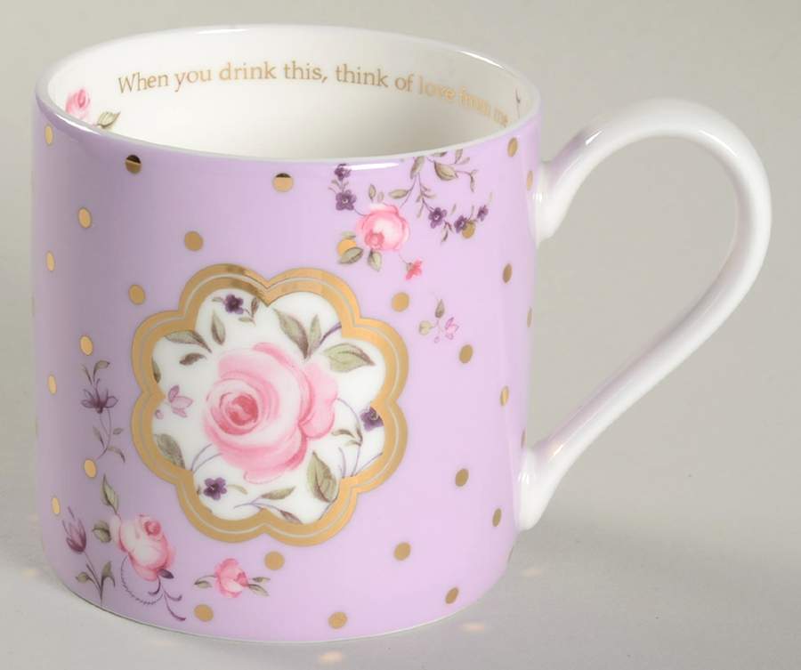Rose Confetti Sentiment Mug by Royal Albert-1