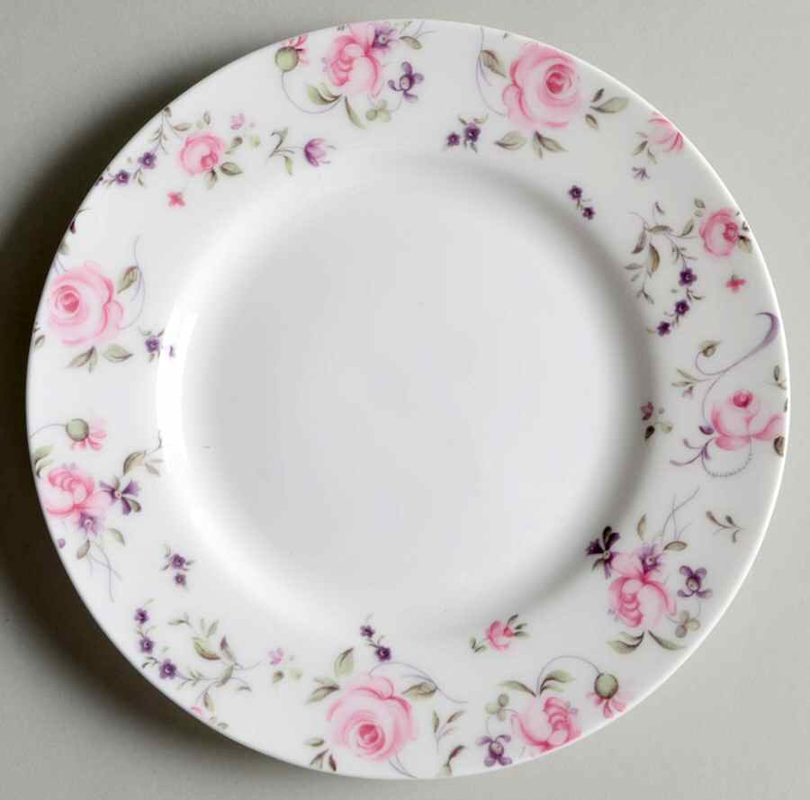 Rose Confetti Bread & Butter Plate by Royal Albert-1