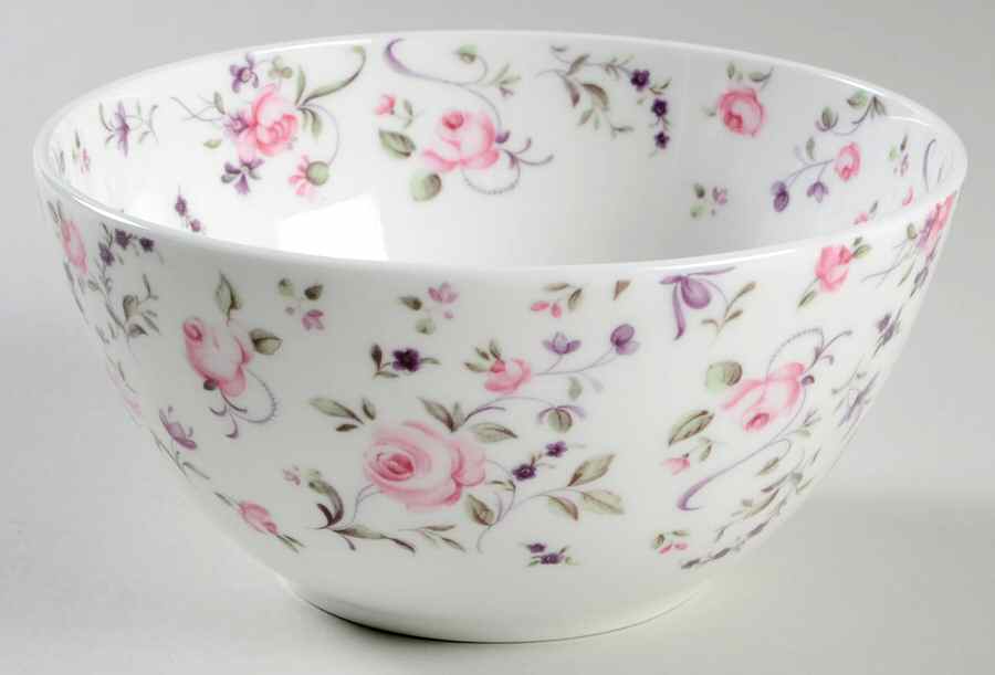 Rose Confetti Coupe Cereal Bowl by Royal Albert-1