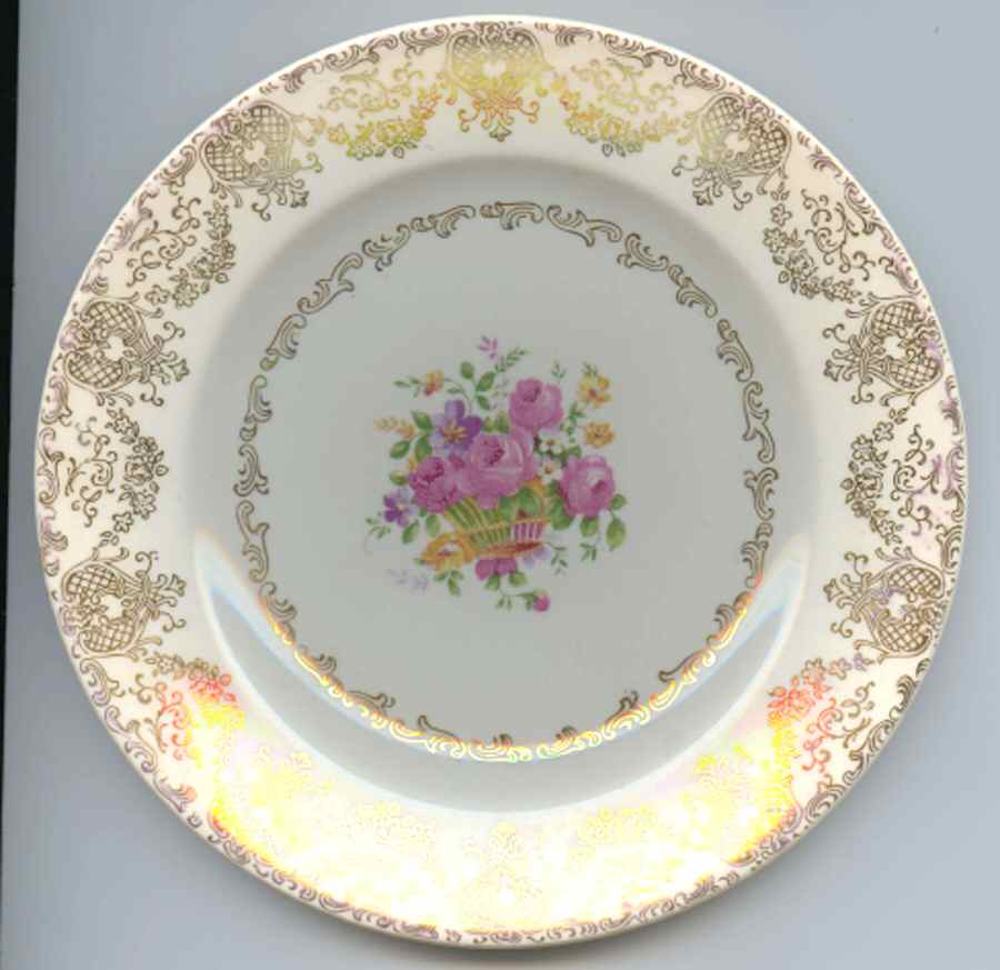 Garland Basket Bread & Butter Plate by Royal (USA)-1