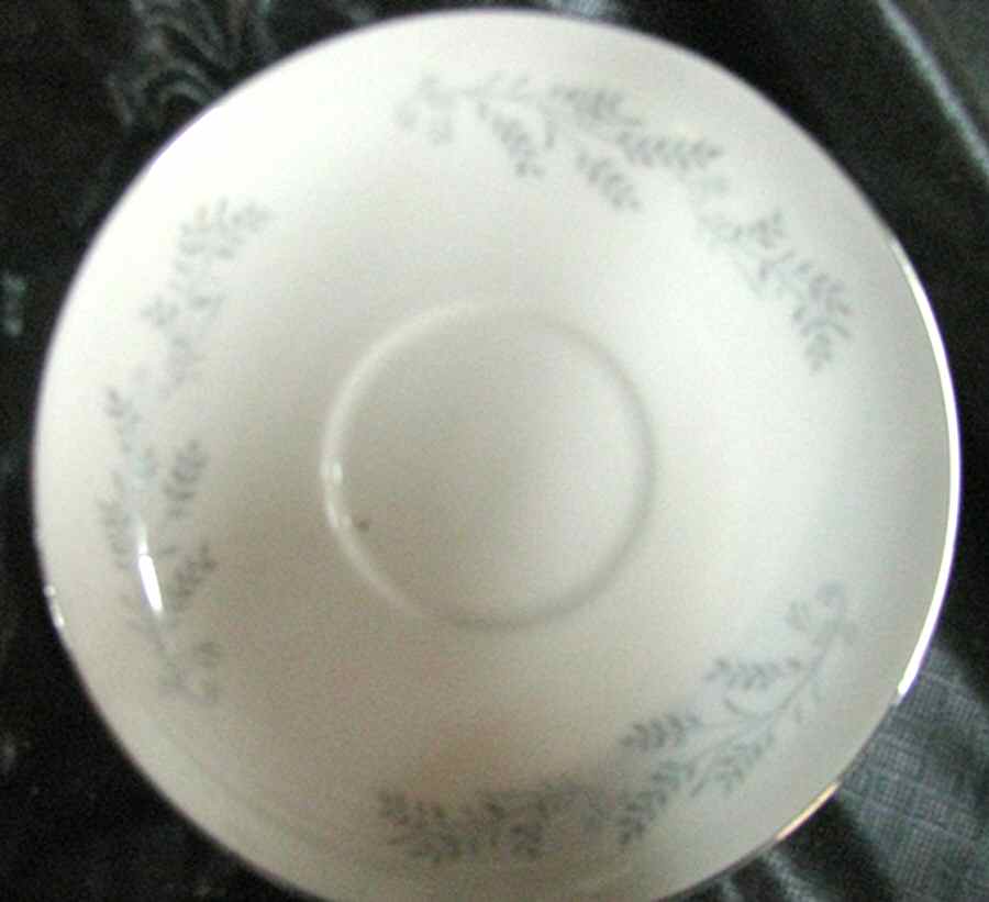 Silver Leaf Saucer by Royalton-1