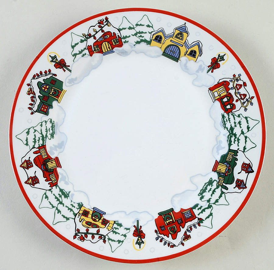 Holiday Joy Dinner Plate by Royal Heritage-1