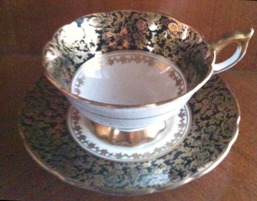 8498 Footed Cup & Saucer Set by Royal Stafford-1
