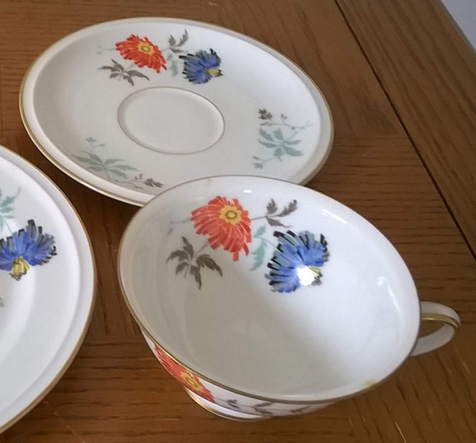 R2255 Footed Cup & Saucer Set by Rosenthal - Continental-1
