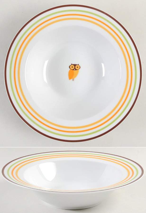 Little Hoot Rim Soup Bowl by Rachael Ray-1
