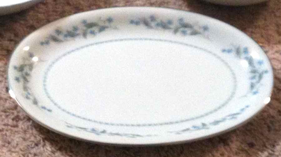 Carmel 12" Oval Serving Platter by Rose (Japan)-1