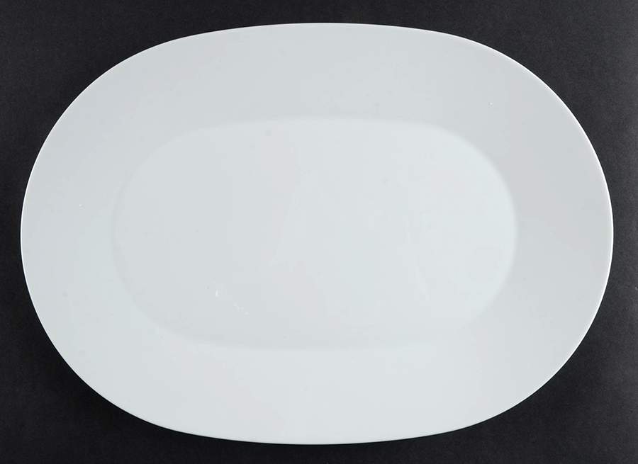 Format White 15" Oval Serving Platter by Rosenthal - Continental-1