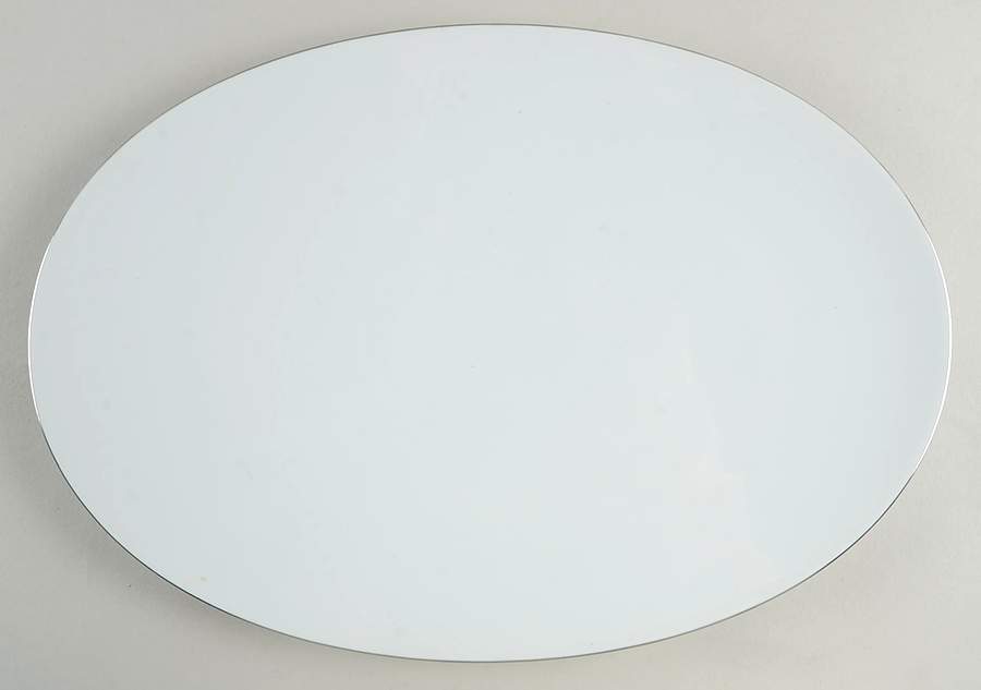 Tac 02 Platinum 15" Oval Serving Platter by Rosenthal - Continental-1