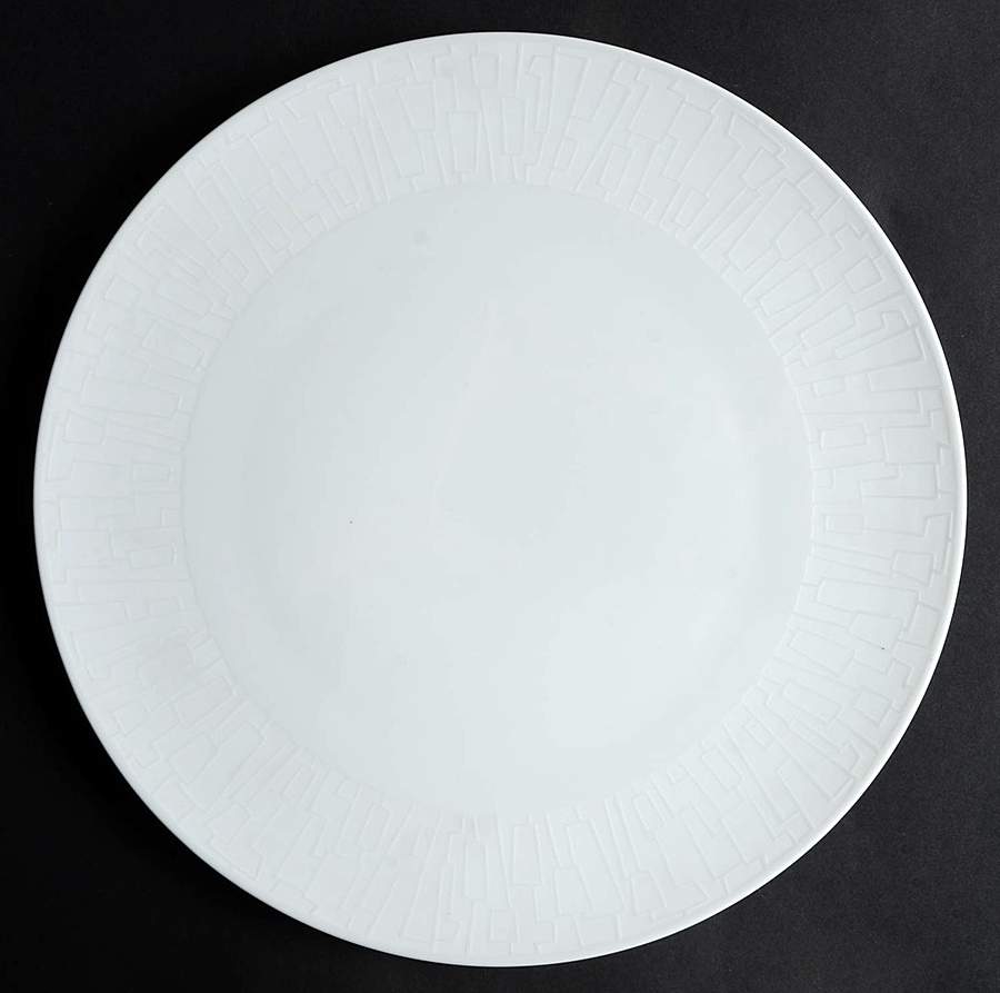 Tac 02 Silhouette Service Plate (Charger) by Rosenthal - Continental-1