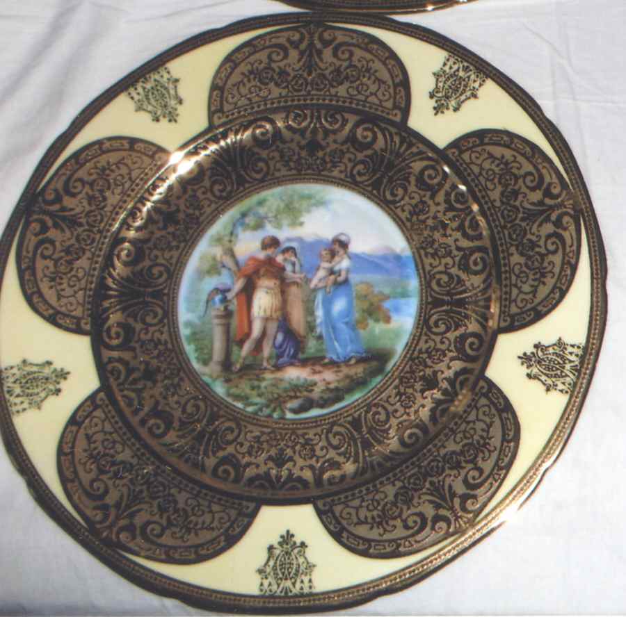RCQ17 Service Plate (Charger) by Royal China (made in France)-1