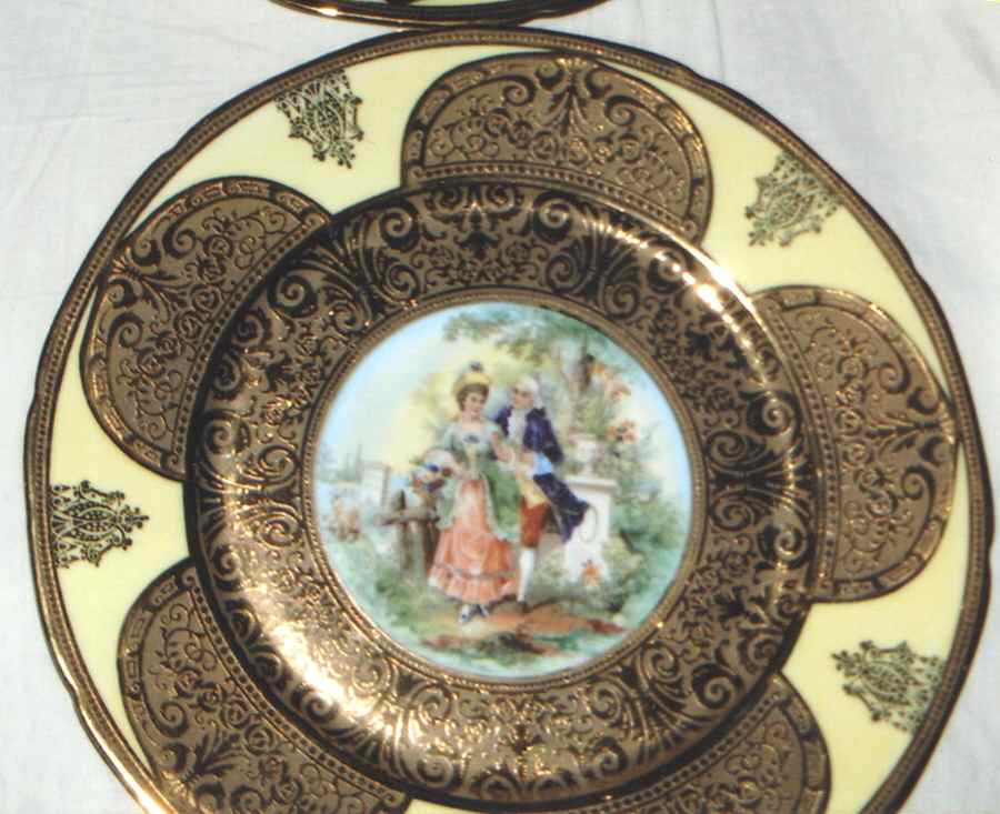 RCQ17 Service Plate (Charger) by Royal China (made in France)-1