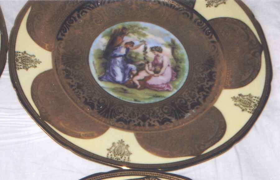 RCQ17 Service Plate (Charger) by Royal China (made in France)-1