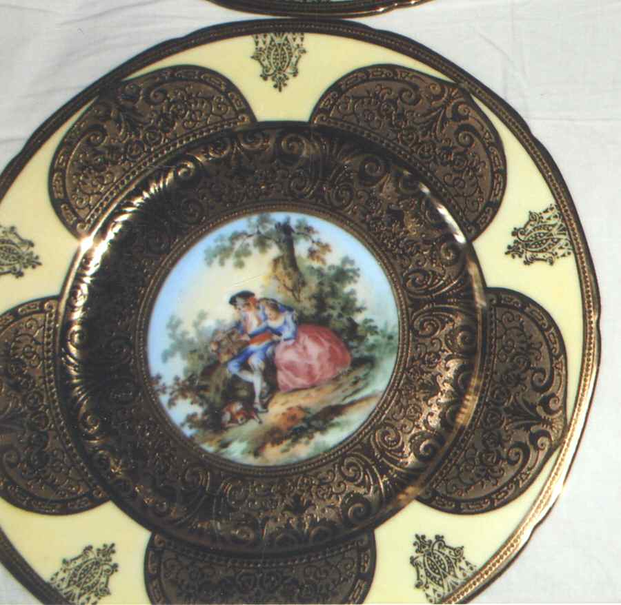 RCQ17 Service Plate (Charger) by Royal China (made in France)-1