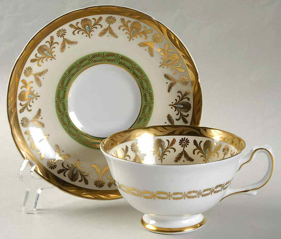 K1247 Footed Cup & Saucer Set by Royal Grafton-1