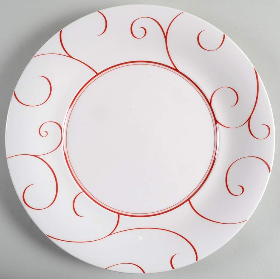 Panache Rouge Dinner Plate by Red Vanilla-1