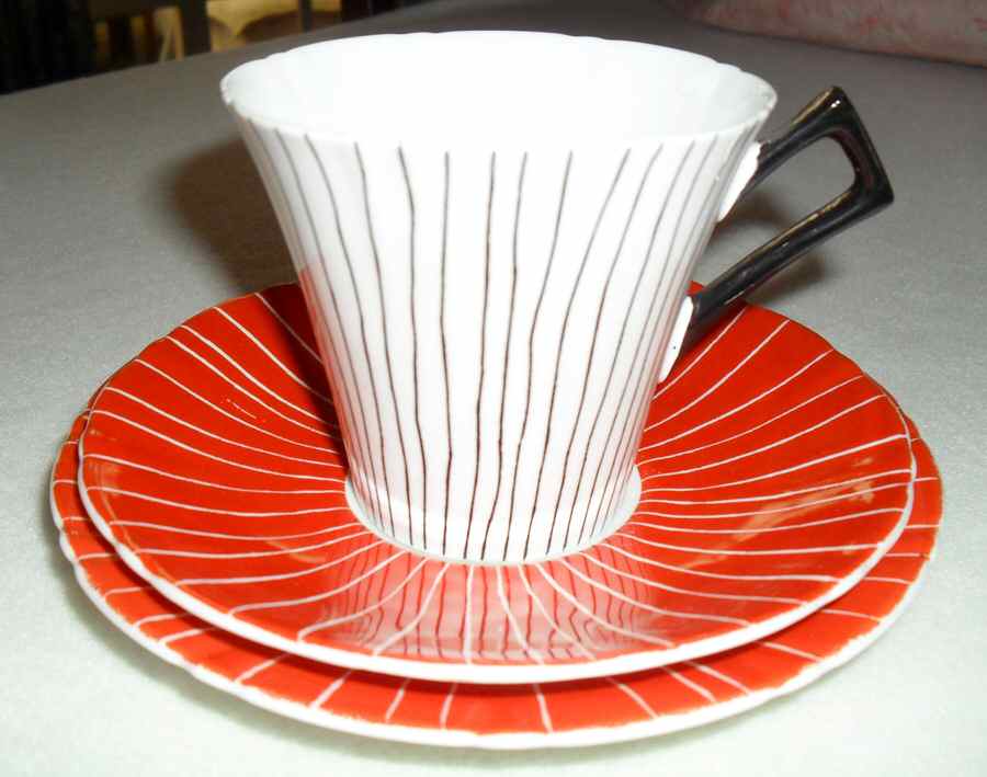 Tundra Flat Cup & Saucer Set by Royal Chelsea-1