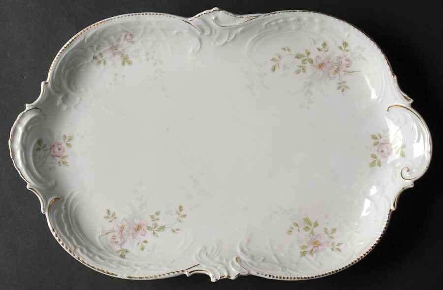 2408 13" Oval Serving Platter by Rosenthal - Continental-1