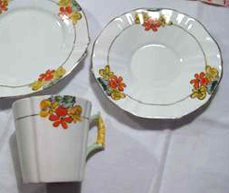 L461 Flat Cup & Saucer Set by Royal Stafford-1