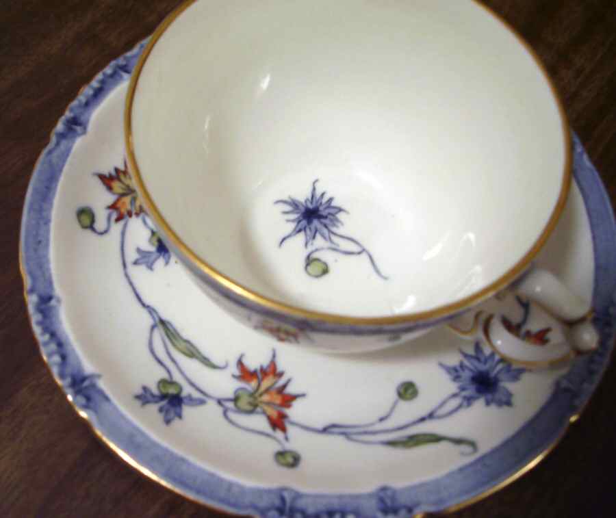 7295 (7395) Flat Cup & Saucer Set by Royal Crown Derby-1