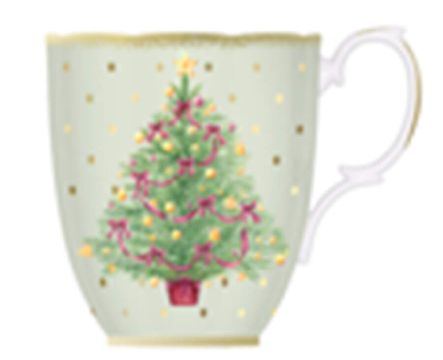 Old Country Roses (Christmas Tree) Mug by Royal Albert-1