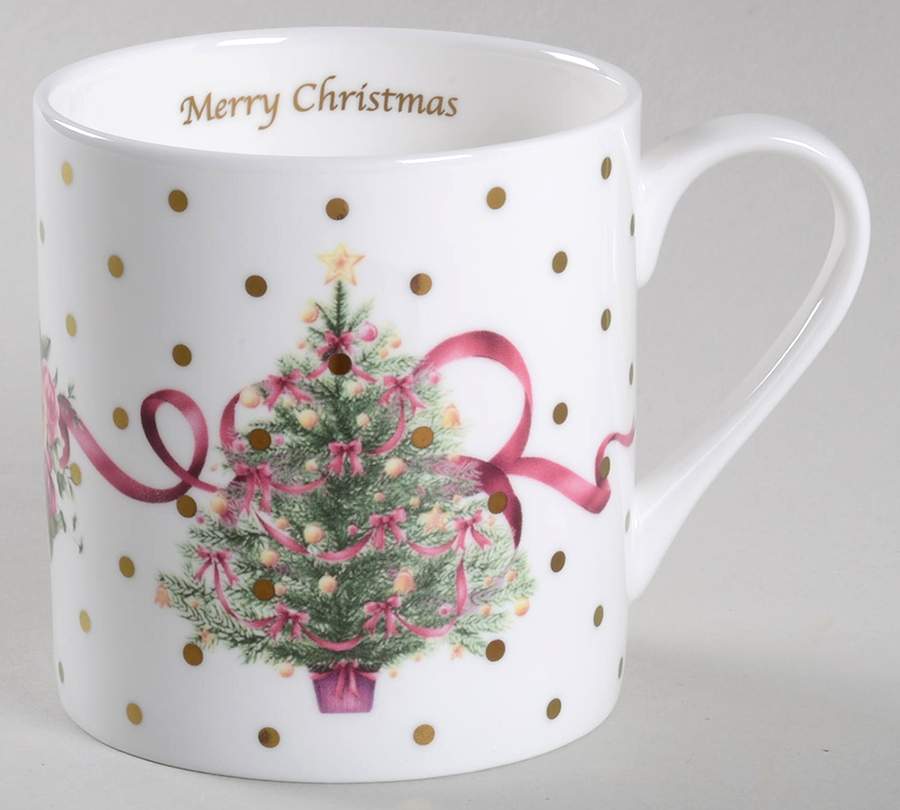Old Country Roses (Christmas Tree) Mug by Royal Albert-1