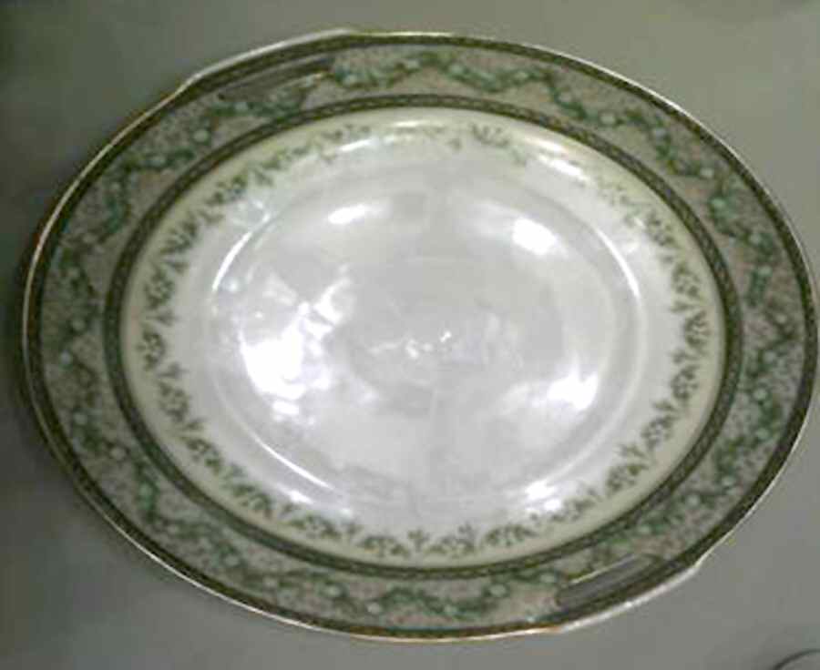 RHS64 Handled Cake Plate by Reinhold Schlegelmilch-1