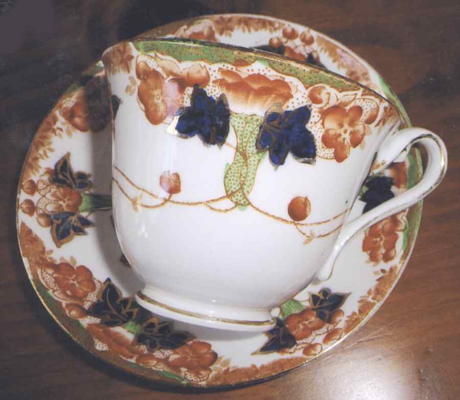2959 Footed Cup & Saucer Set by Royal Stafford-1
