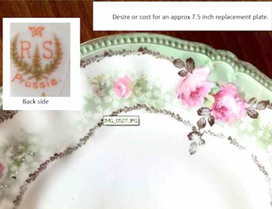 RPU47 Salad Plate by RS Prussia-1