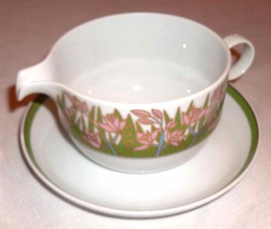 Bouquet Gravy Boat & Underplate by Rosenthal - Continental-1