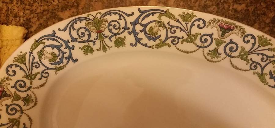 2285 15" Oval Serving Platter by Rosenthal - Continental-1