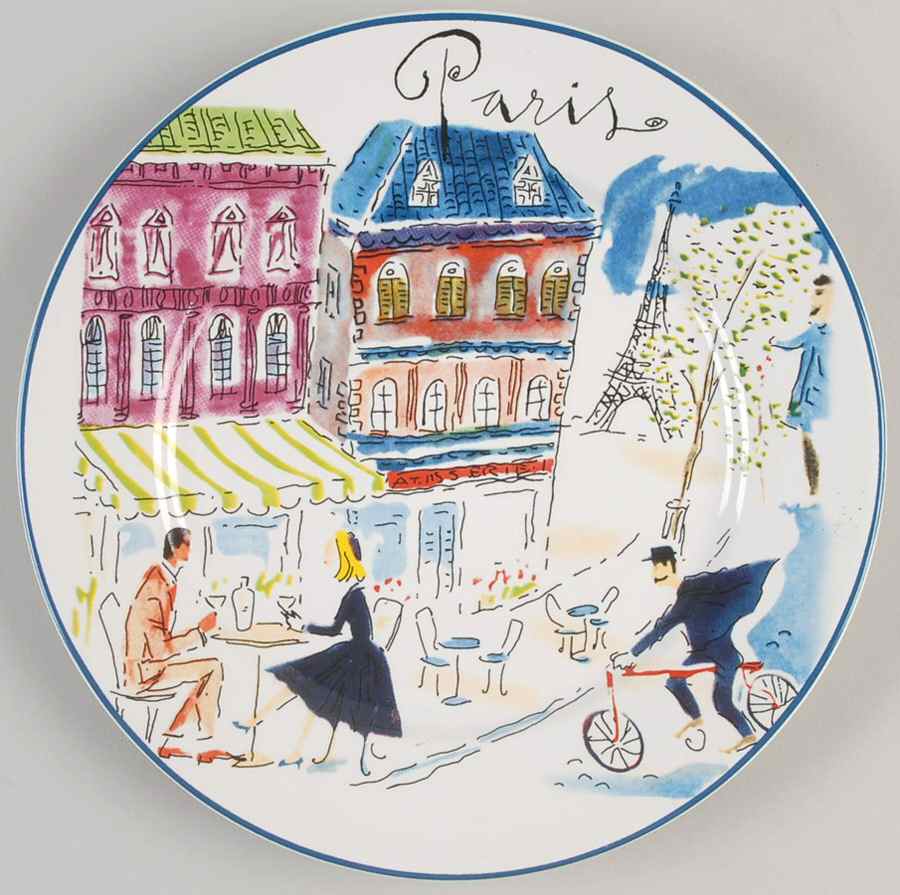 RNC44 Salad Plate by Rosanna-1