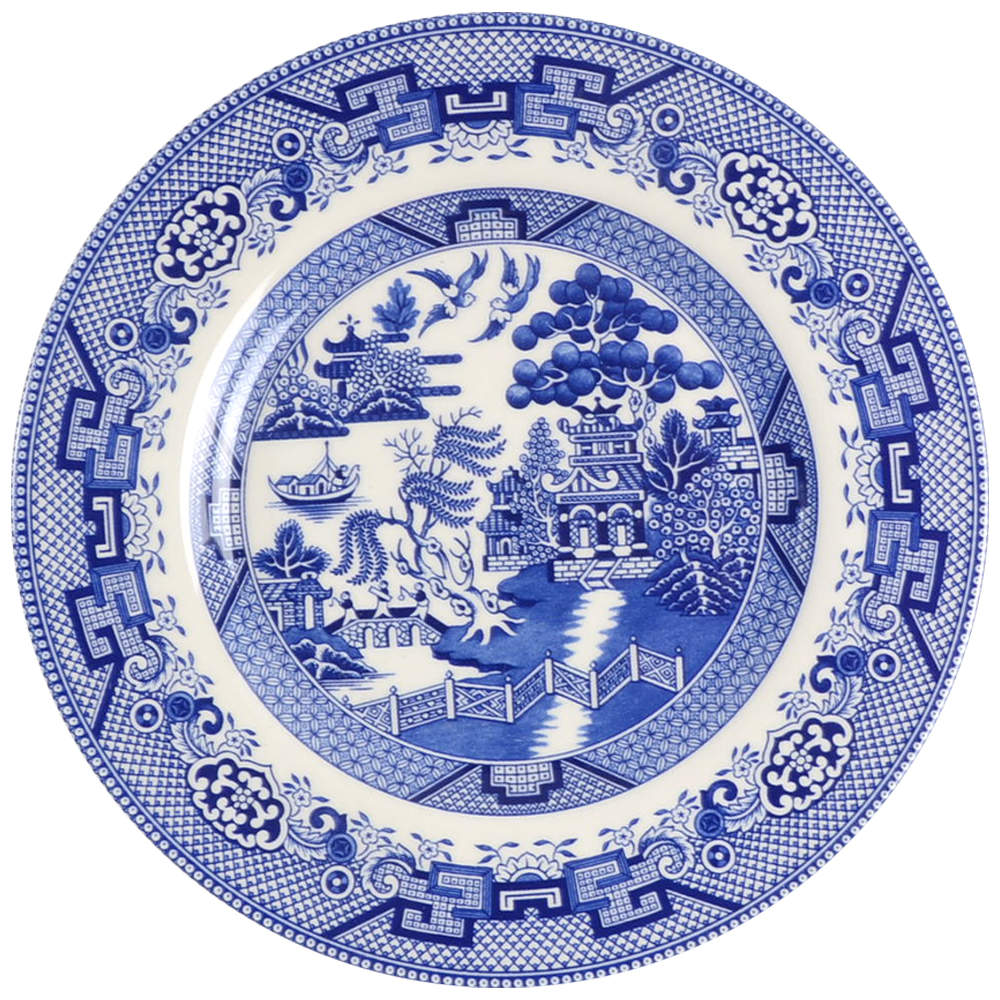 Blue Willow Salad Plate by Royal Stafford-1