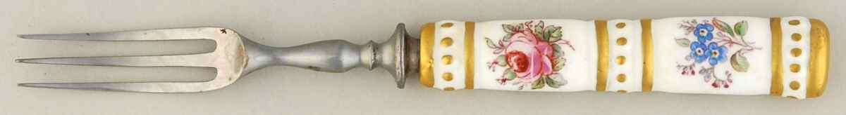 RCD159 Individual Fruit Fork with Stainless Tines by Royal Crown Derby-1
