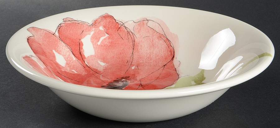 Red Poppy 10" Round Vegetable Bowl by Royal Stafford-1