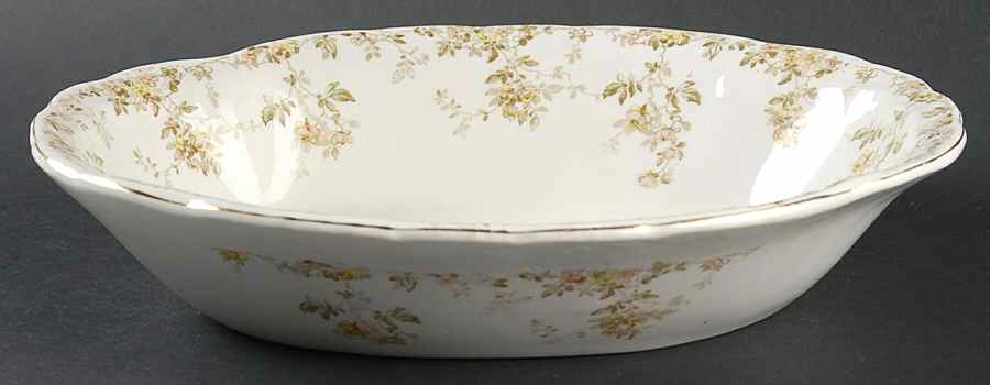 Merveille 10" Oval Vegetable Bowl by Ridgway (Ridgways)-1
