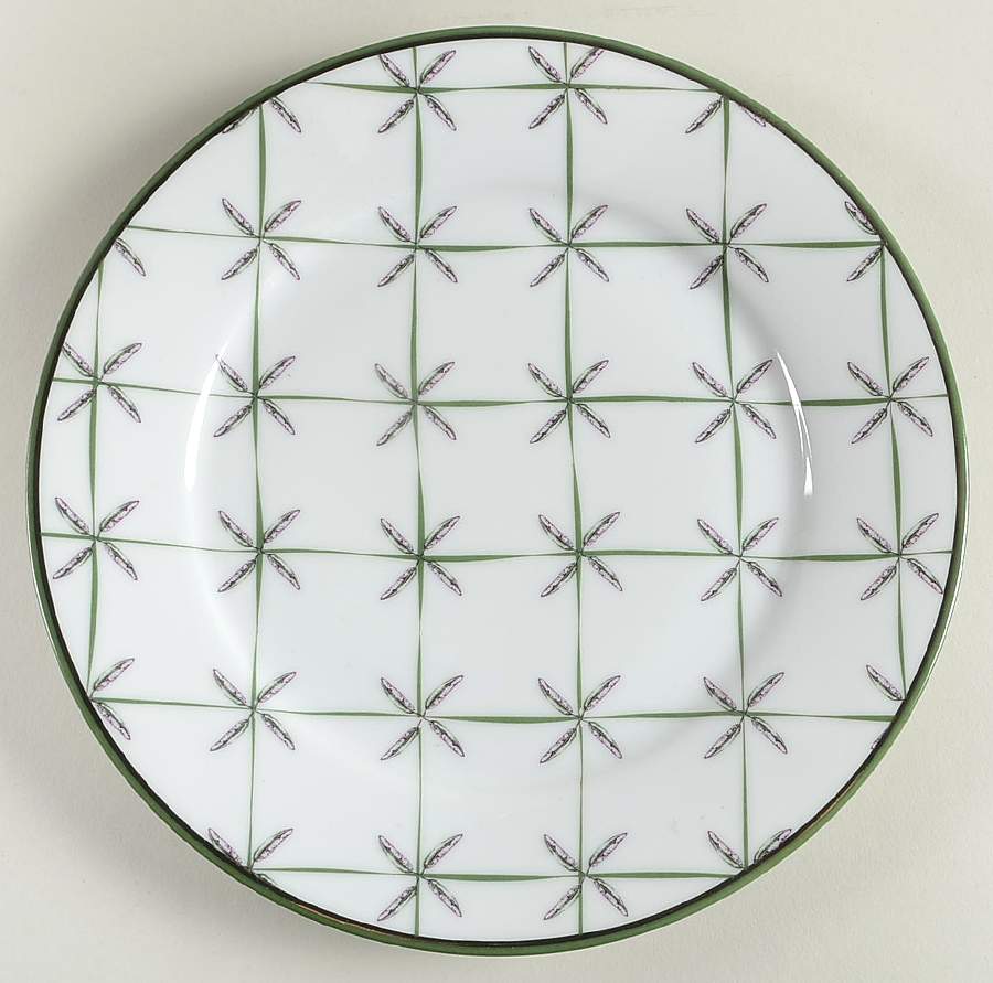 Plumario Salad/Dessert Plate by Royal Limoges-1
