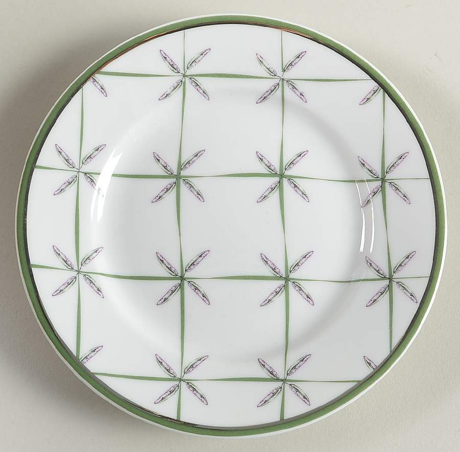 Plumario Bread & Butter Plate by Royal Limoges-1