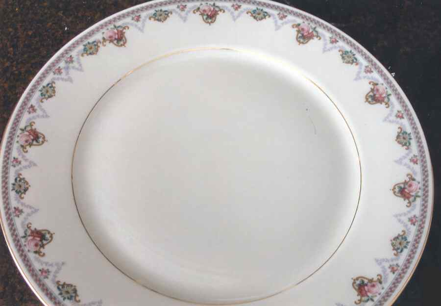 2413 Dinner Plate by Royal Ivory (Czech, Germany)-1