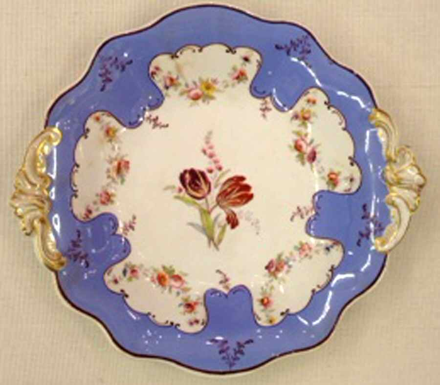 7378 Handled Cake Plate by Ridgway (Ridgways)-1