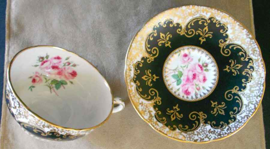 RST200 Footed Cup & Saucer Set by Royal Stafford-1