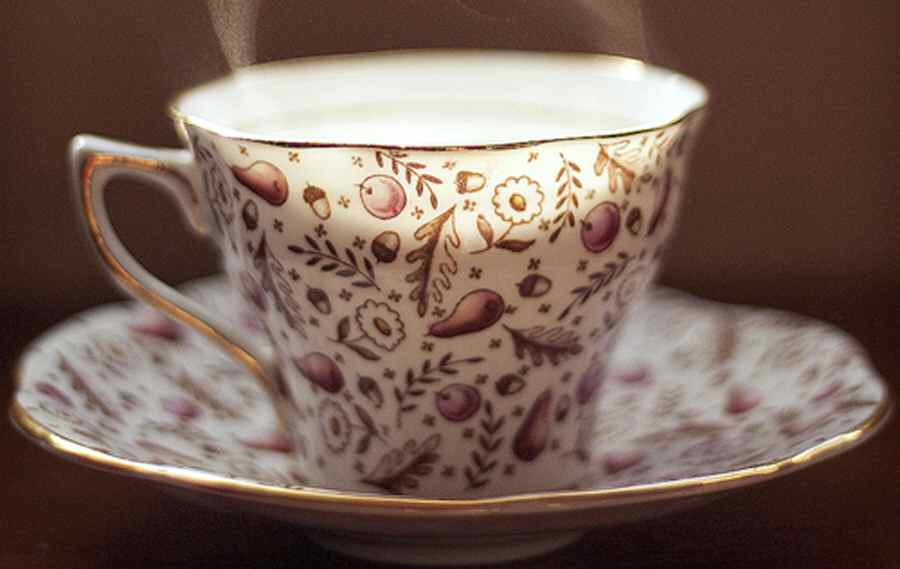 4951 Flat Cup & Saucer Set by Rosina-Queens-1