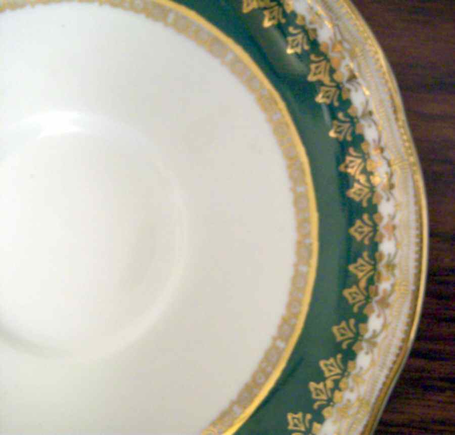 8836 Green Saucer by Royal Stafford-1