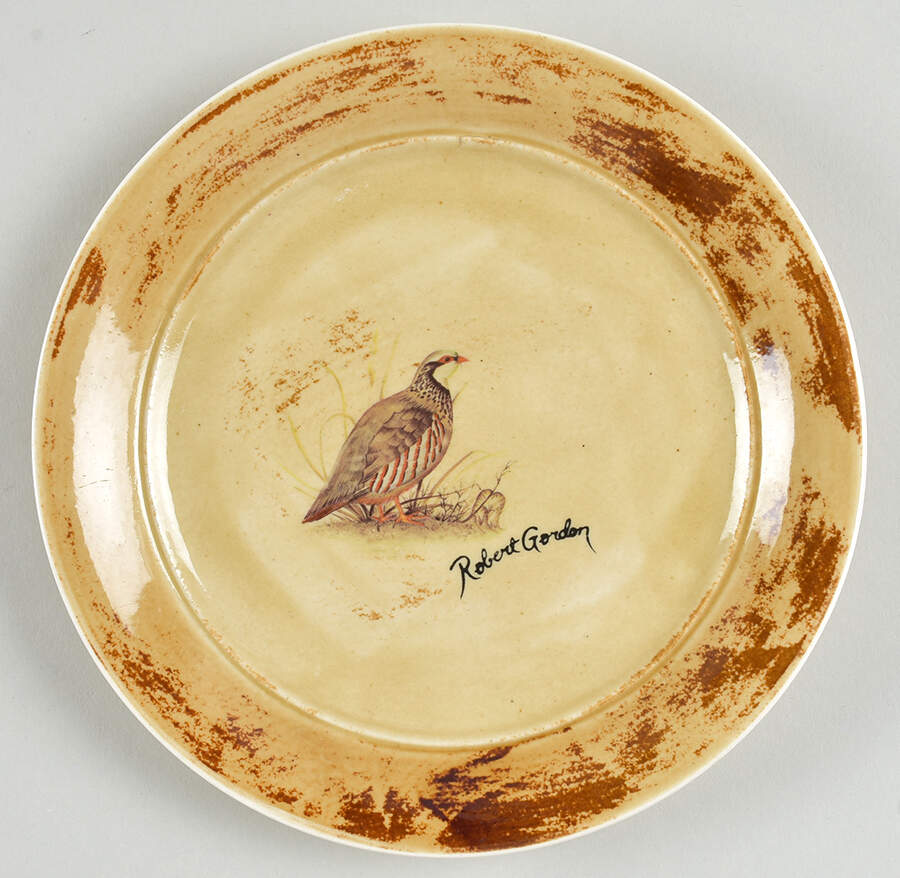 Birds Salad Plate by Robert Gordon-1