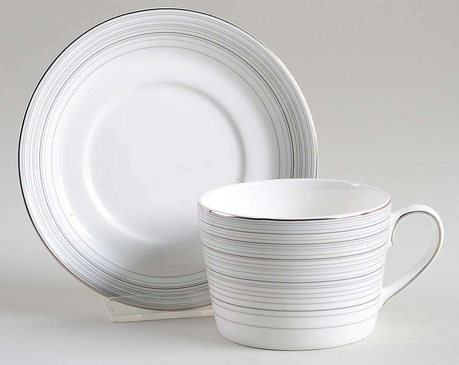 Islington Flat Cup & Saucer Set by Royal Doulton-1