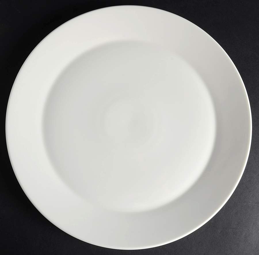 Fable White 12" Chop Plate (Round Platter) by Royal Doulton-1