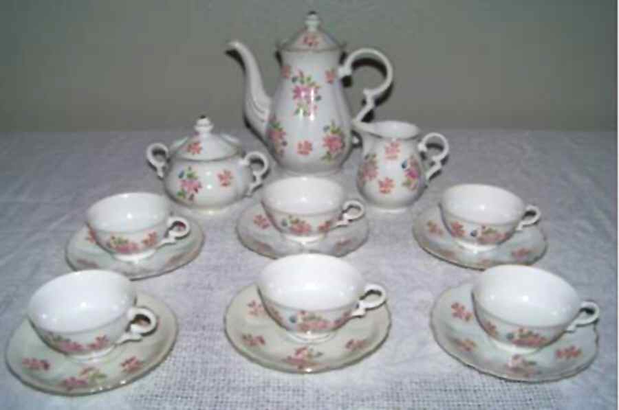 RSY46 Footed Cup & Saucer Set by Royal Sealy-1
