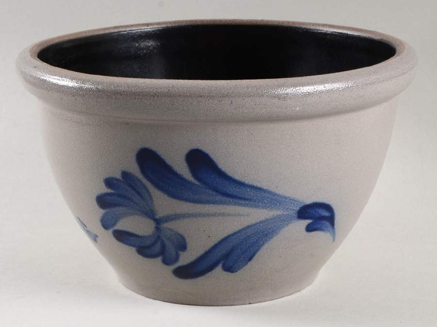 Crest Floral 7" Mixing Bowl by Rowe Pottery-1