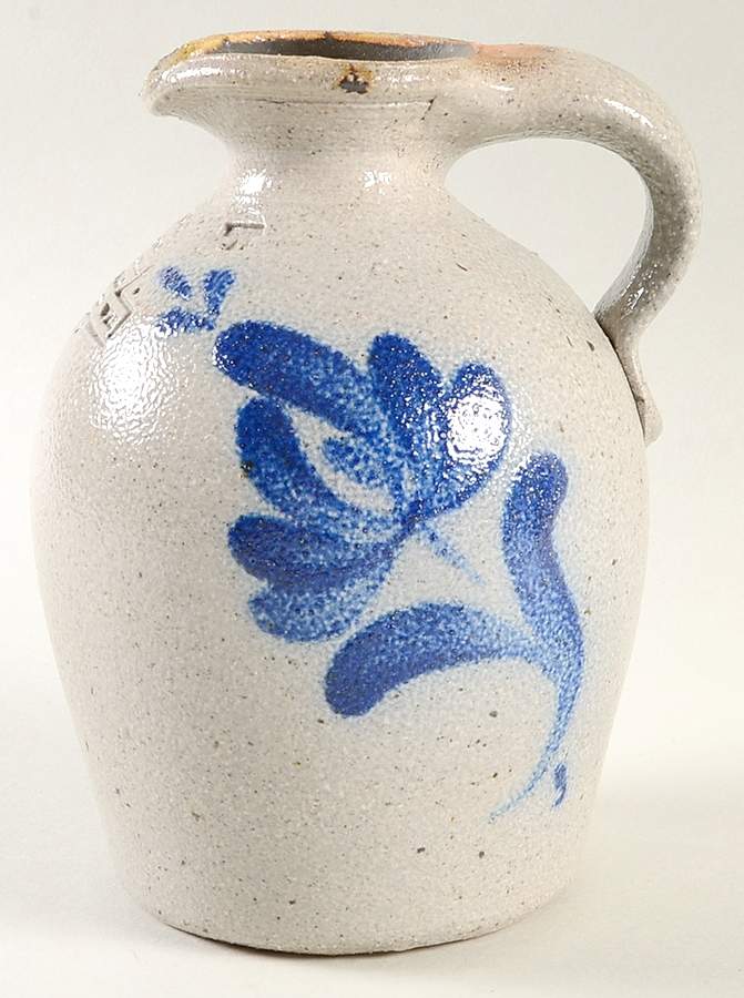 Crest Floral 16 Oz Jug by Rowe Pottery-1