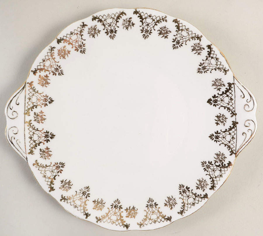 926 Handled Cake Plate by Royal Albert-1